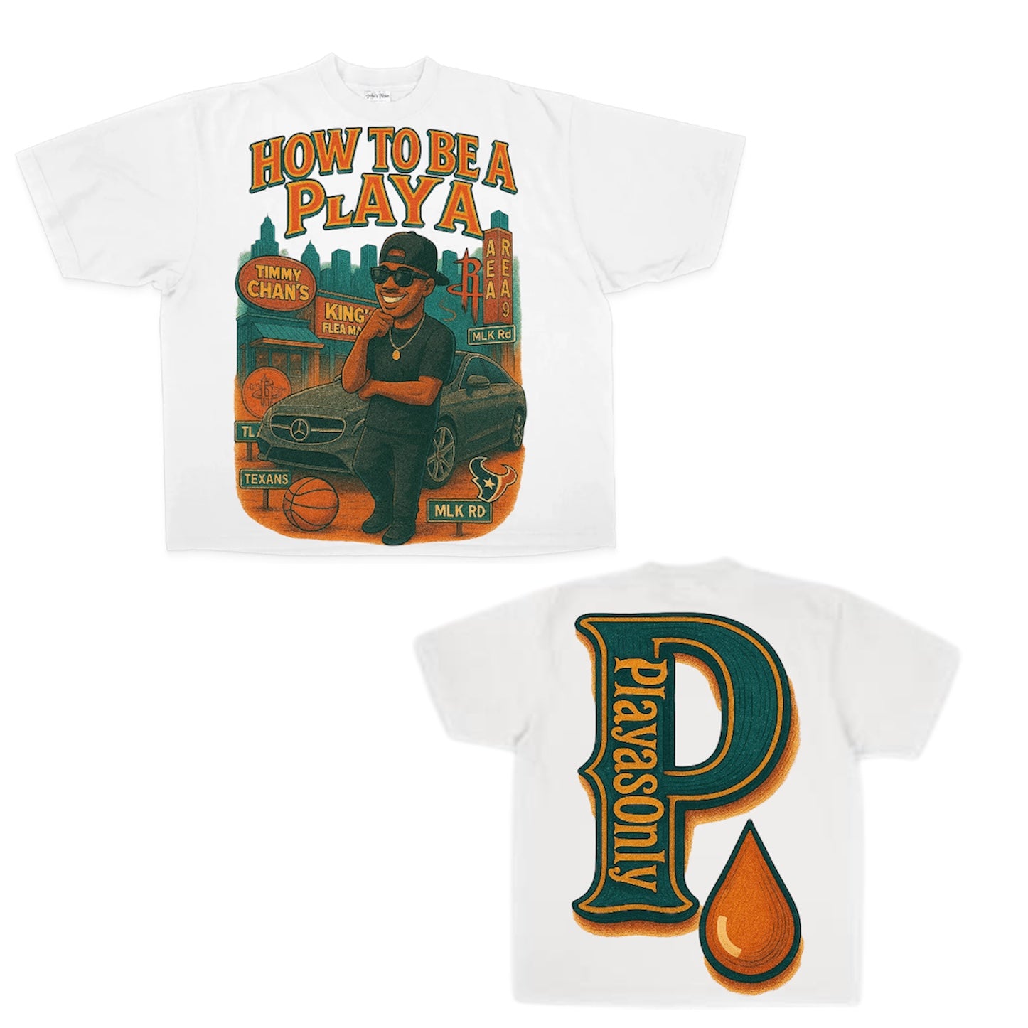 How to be a playa tee